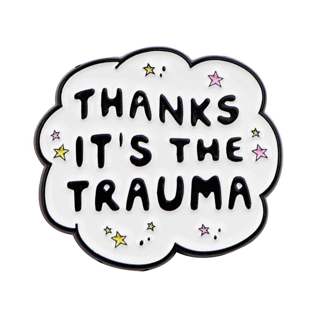 Quotes Series Pins Cute Cartoon Anime Quotation Badges Brooches for Clothing Enamel Pin Women's Badges Jewelry Accessories Gifts