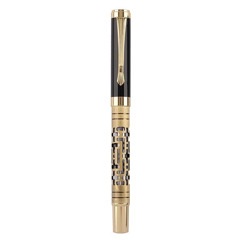 Business Gift Pen Hollow Metal Ballpoint Pens, Sign Pens, Meeting & Office Neutral Pens