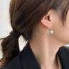 PONYKISS Real S Sterling Silver Pearl Hook Huggies Earrings For Women Trendy Fine  Minimalist Accessories