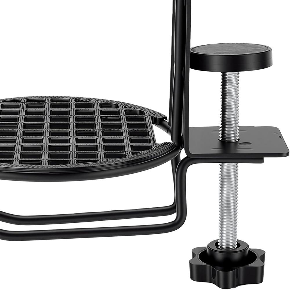 Anti-Spill Desk Cup Holder Clamp On Design 2-in-1 Cup Holder Table Drink Bottle Holder  For Desk