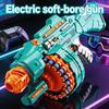 Detachable Electric Soft Bullet Blaster Toy Gun with Magazine Loading System Portable Shooting Play Toy Ideal Birthday Present