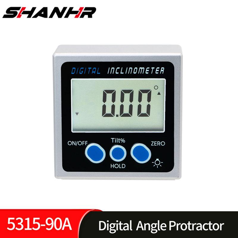 Digital Magnetic Protractor Angle Gauge Inclinometer Angle Digital Finder Levels Magnetic Inclinometer Digital With Backlight