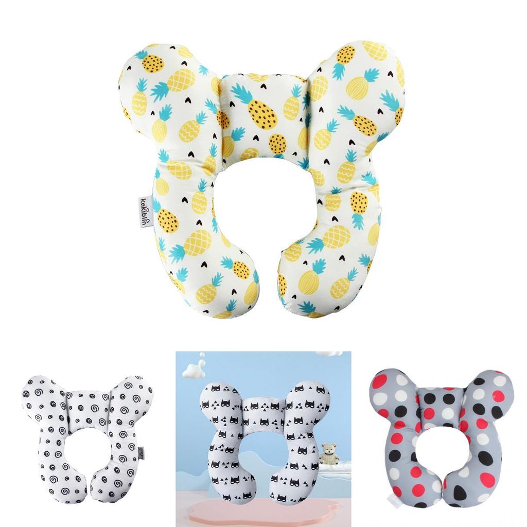 Cute Cartoon Children's U-shaped Pillow For Neck Support While Traveling