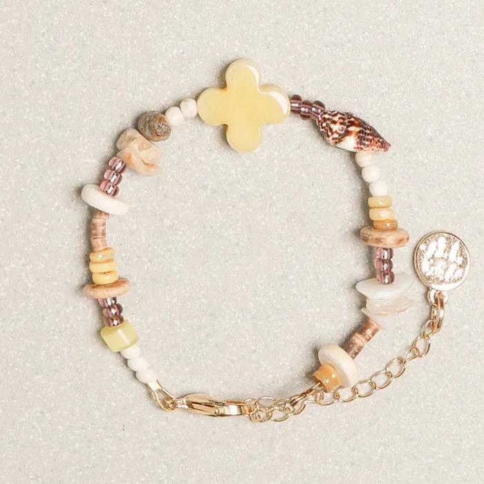 Full Clover Bracelet Lemon