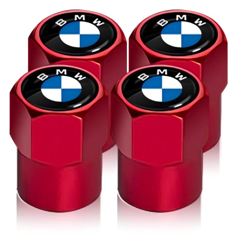 4 Piezas Cubierta de Vástago de Válvula de Metal para Rueda de Coche Tapa Antipolvo Accesorios Para BMW E90 E34 E36 E39 E53 E60 F10 F30 F15 G05 F16 G06 G07 X1 X5 X3 X6 M3 M5 M6