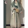 Costume Hanfu chinois complet d'automne pour femme adulte