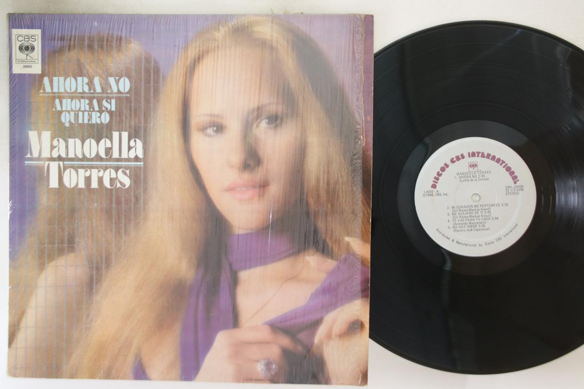 

LP Record MANOELLA TORRES - Ahora No DML20468 DISCOS CBS INTE 1980 US Latin Used