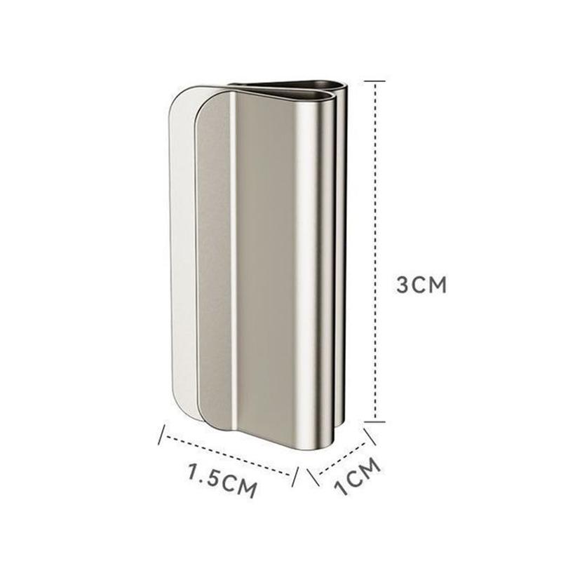 

Magnetic Curtain Clips Drill-Free Curtain Fasteners Powerful Magnetic Hold Design for Home Living Room Bedroom Office Curtain