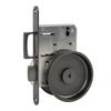 Concealed Privacy Pocket Door Lock with Knob for Sliding Doors
