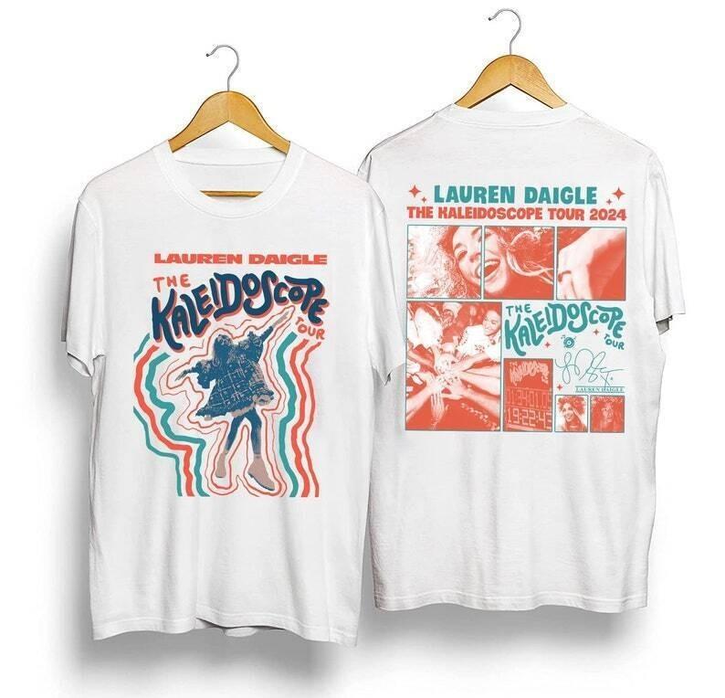 Lauren Daigle The Kaleidoscope Tour 2024 Tshirt Lauren Daigle Concert Unisex T-Shirt S