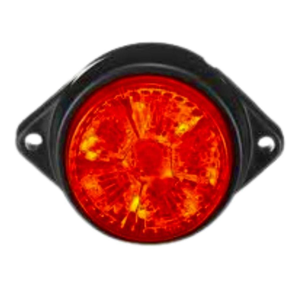 2-Pack LED Trailer Marker Lights 24V | Waterproof Red Chicken Lights | Universal Fit for Semi Trucks & Freightliner