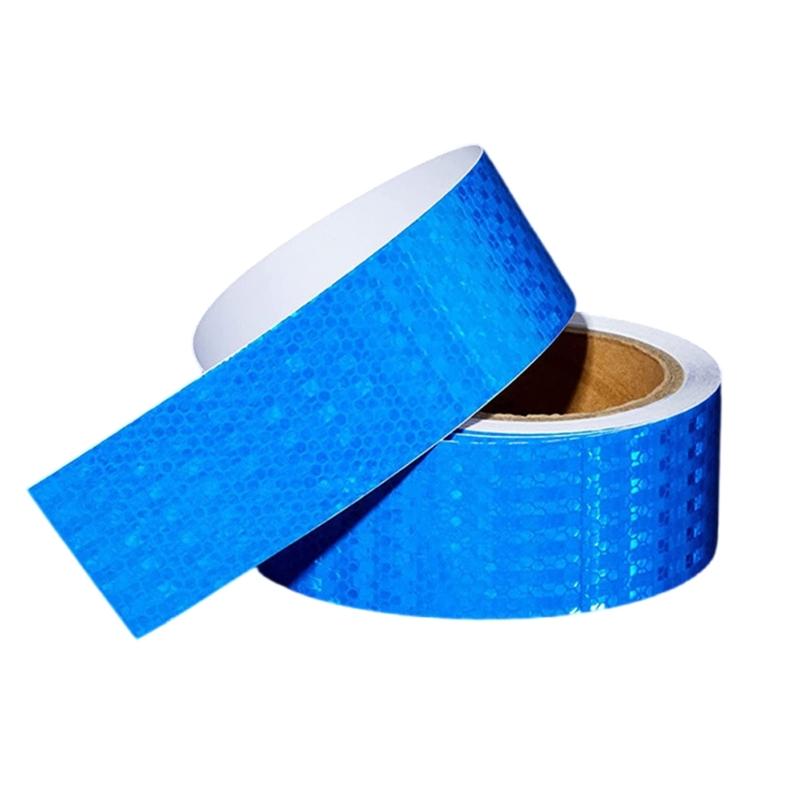 High Intensity Reflective Tape Self-Adhesive Reflector Tape for Vehicle Car Motorcycle Reflectors Sticker 2inch X 9.8ft