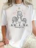 MommyWe Love Pattern Printed Womens Top Tshirt Round Neck Short Sleeve Casual Womens Summer Tshirt Clothing