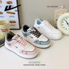 Small fresh and cute low-top board shoes embroidered small white shoes simple high school students daily commuting shoes