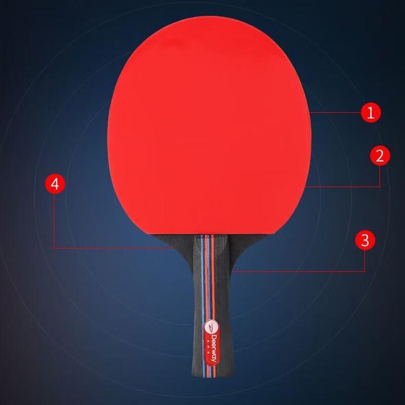 YTYIN Professional Ping Pong Paddle Set CN plug (adapter included)