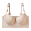 2pcs/lot Large Size Bra Smooth Traceless Lingerie for Women Bras Gathered Together Eight Row Buckle Adjustable Bra