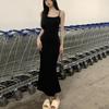 Suspender Dress Women's Summer Sleeveless Waist Pure Desire Sexy Tight and Thin High-end Hip-wrapped Spice Girl Tight Skirt
