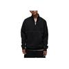 Jordan 23 Engineered Letter Print Half-Zip Fleece Collar Casual Sports Jacket Men Jackets Black DV7680-010