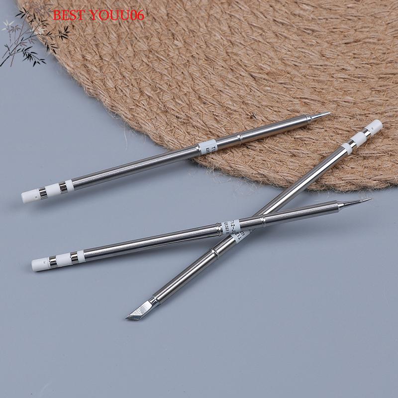 (YOUU06)T12 BC2/J02/JL02/KR/ILS Soldering Iron Tips Electric Soldering Iron For Soldering Rework Station