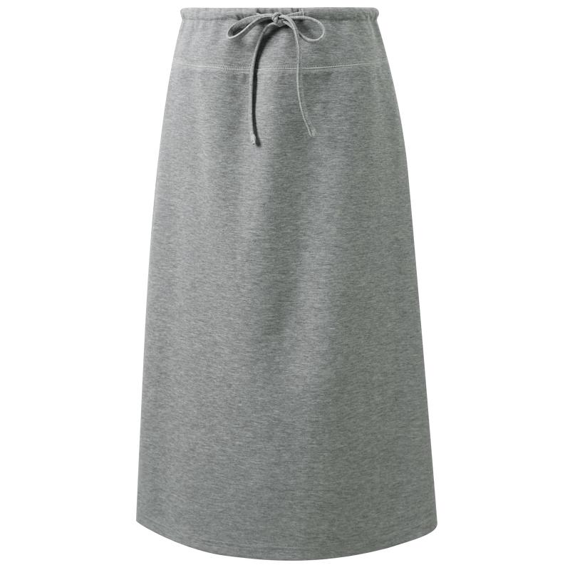 Sancai Women s High-Waisted Mid-Length Slit Straight Skirt XL