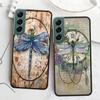 Dragonfly Phone Case For Galaxy A55 A35 A25 A15 A03S A04S A05S Samsung A20E A30 A40 A50 A70 A71 A51 A41 A31 A10S A21S Cover Capa