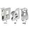 2 Pack Replacement Belt Clip Hook, Stainless Steel Belt Clip Drill Clip Hook Tool Hammer Drill Parts