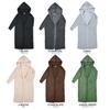 Aunii Oversized Long Relaxing Wear At 8315 Sizes Women's Pajamas, Fleece-Lined Loungewear, Home, (Moss Green, M-L)