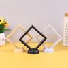 Colorful 3D Floating Picture Frame Shadow Box Jewelry Display Stand Ring Pendant Holder Protect Jewelry Stone Presentation Case