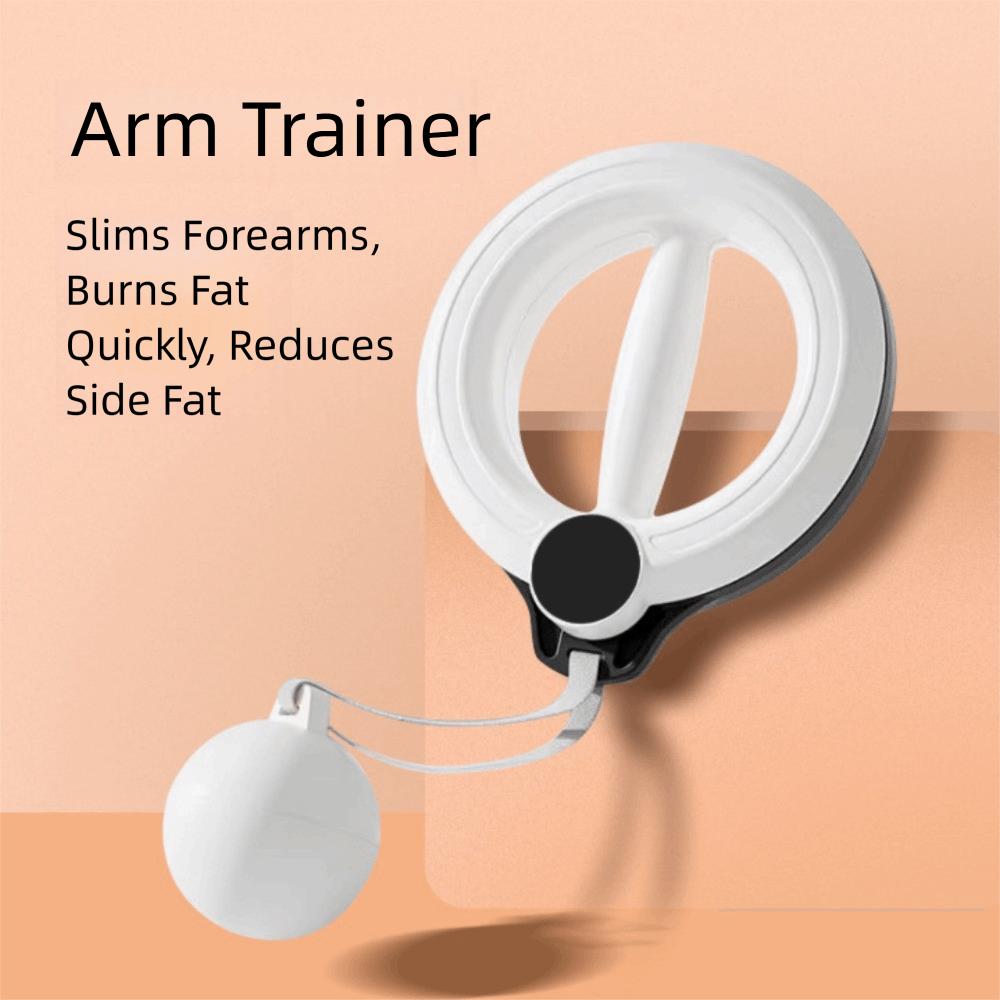 Strength Training Wrist Strength Trainer Hand-cranked Weighted Arm Hoop  Indoor Workout