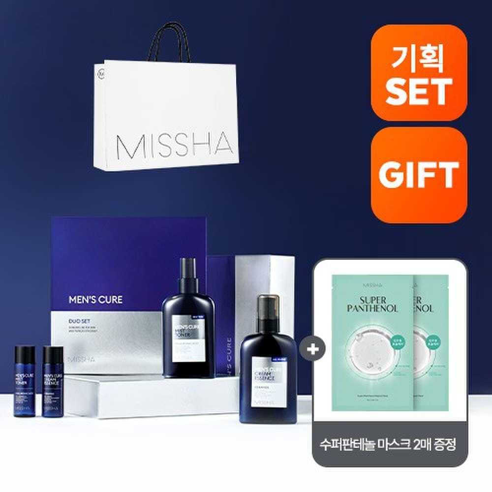 

Men s Cure 2-piece special set 150ml2ea 30ml2ea