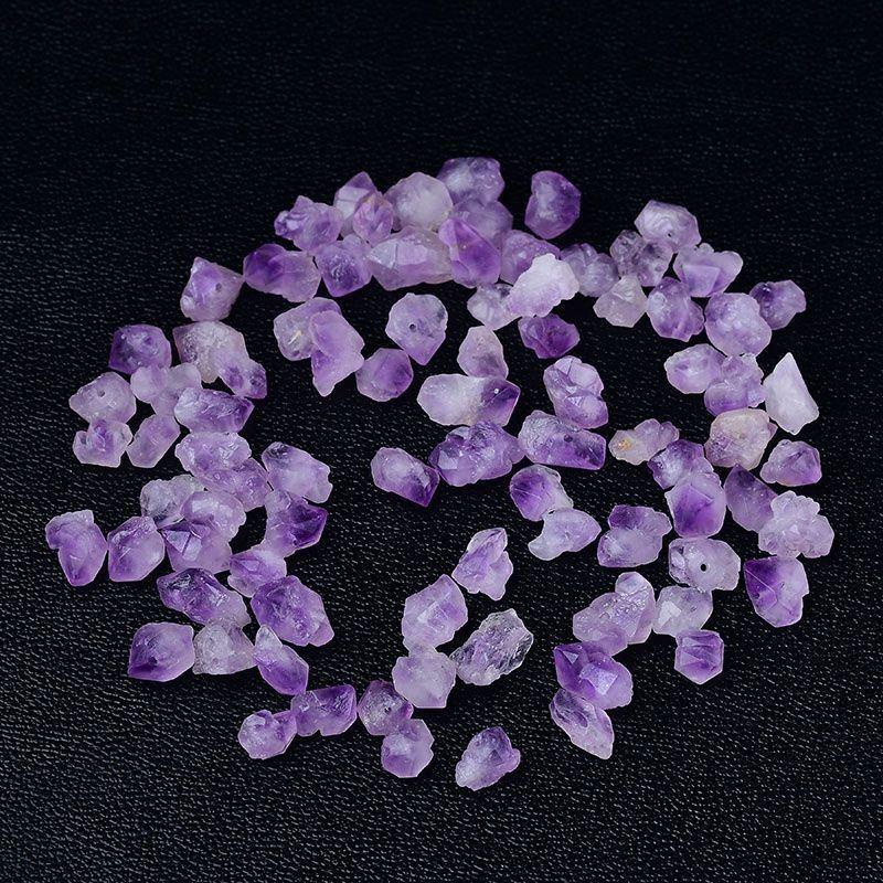 Natural Amethyst Crystal Flower Uncut Diffuser Stone for Aromatherapy Decor.