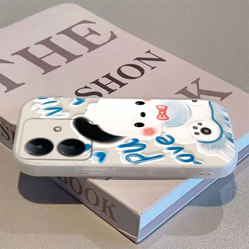 Etui na telefon komórkowy Realme Note60x w japońskim i koreańskim stylu Ins, wszechstronne, z temperamentem, odporne na upadki