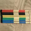 1 Pair Bamboo Drumsticks Brushes Multi-Rod Bundle Sticks Percussion Accessories