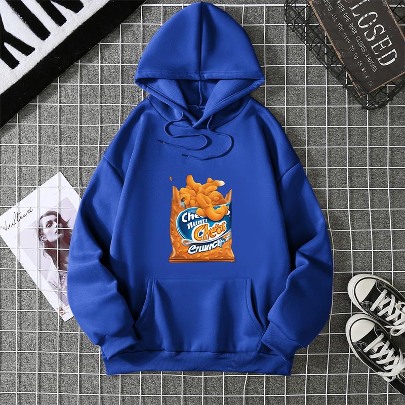 Spring Summer Women's Hoodie 3D Kawaii Printed Fashion Casual Long Sleeve Round Neck Top Loose Large Size Clothing