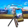 PULUZ Inlaid Wood Desktop Vlogging Live Tripod Holder with Tripod Head (Black)