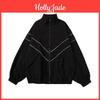 Harajuku Vintage Women Gorpcore Jacket Oversized Y2k Streetwear Track Jackets Windbreakers Gothic Outdoor Causal Coats