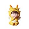 Dragon Mascot Fish Tank Decoration Cute Little Dragon Micro Landscape Desktop Resin Ornaments For New Year Home Decor