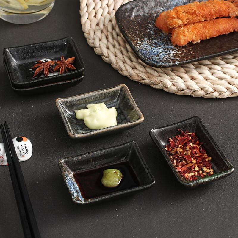 Japanese Style Ceramic Dipping Dish Set