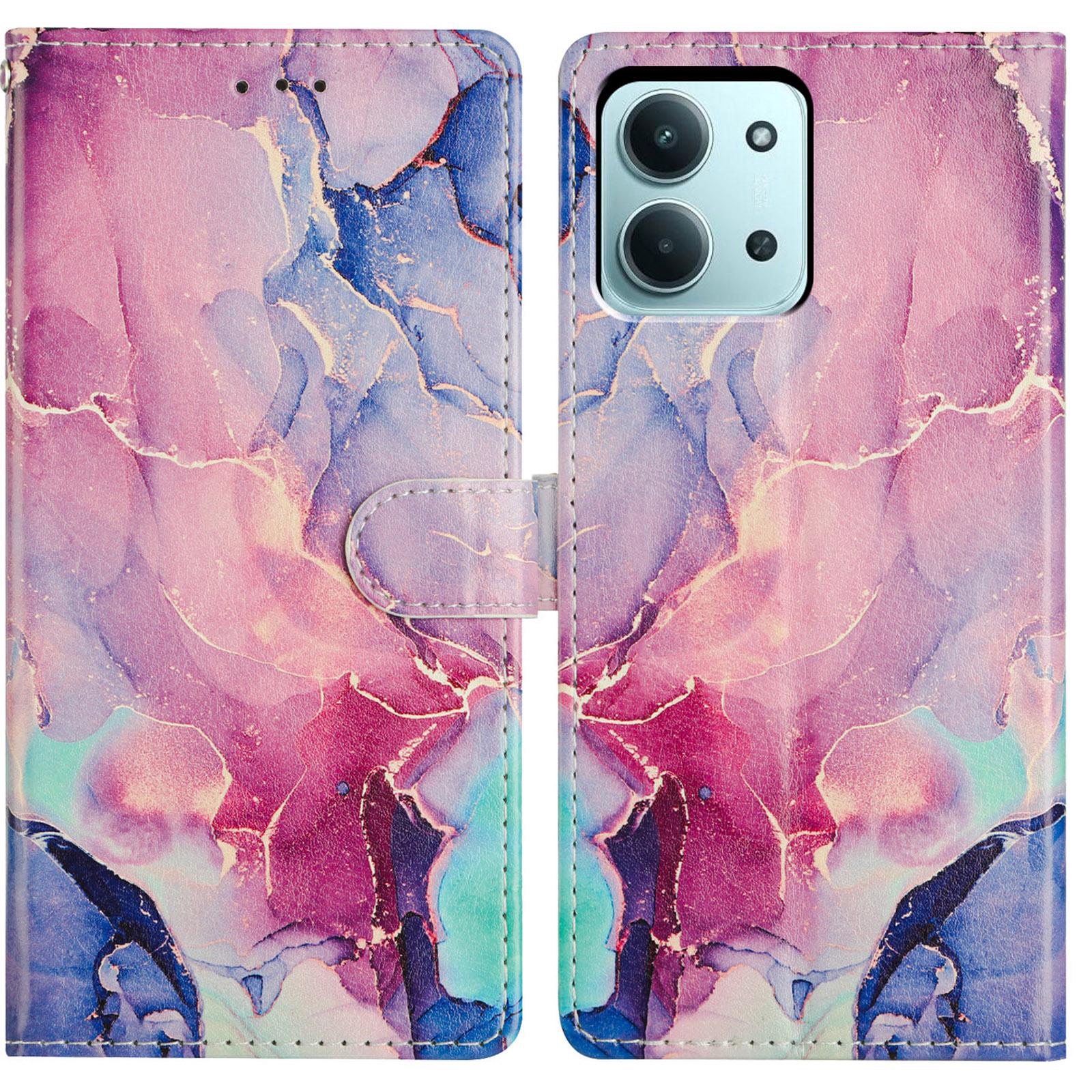 

Для Xiaomi Redmi 15C 5G (Європа) (173 мм)/15C 4G (Європа) (173 мм) Чохол з друком візерунка, гаманець-підставка, відкидна шкіряна обкладинка для телефону з ремінцем G