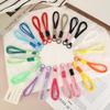 Colorful Woven Mobile Phone and Keychain Lanyard with Anti-Lost Pendant