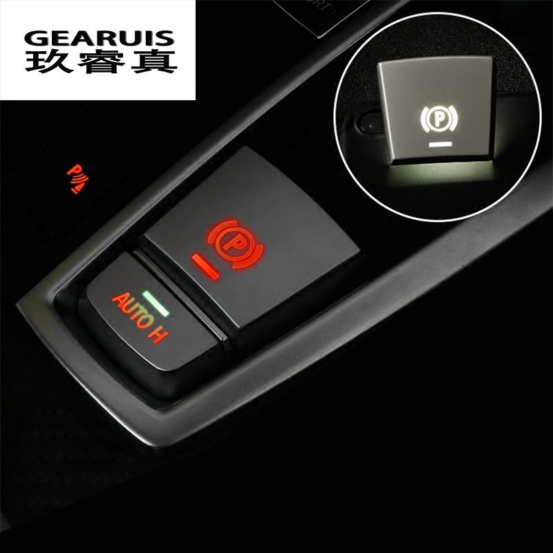 Car Styling Central Handbrake Auto H Button Decorative Cover Trim For BMW 5/6/7 Series F10 GT F07 X3 F25 X4 F26 X5X6