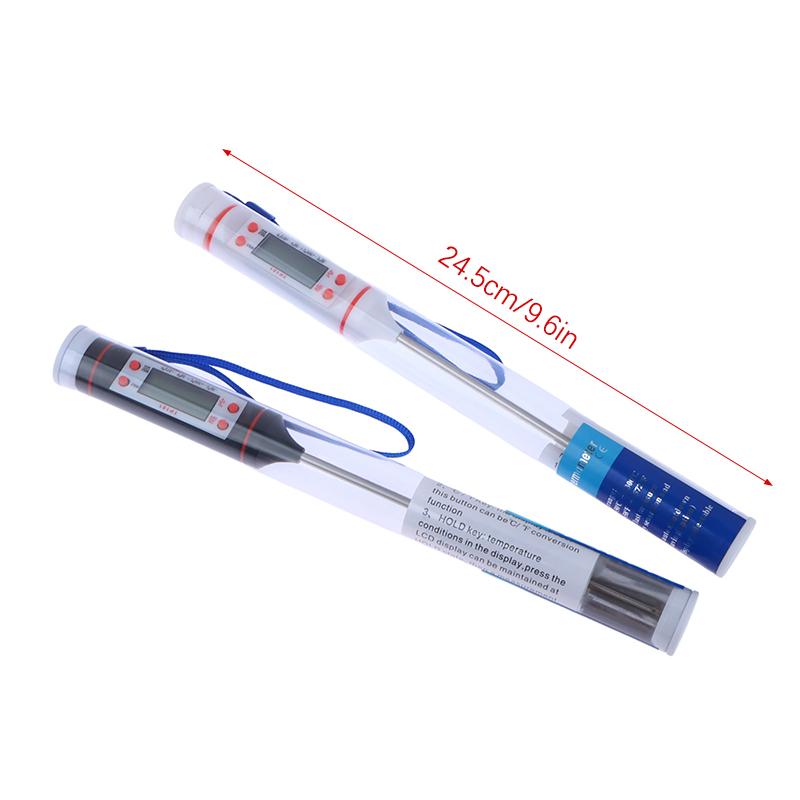 Food Baking Digital Kitchen Probe Thermometer Instant Read Cooking Meat BBQ Sensor Thermometers Probe Tool Heat Tester