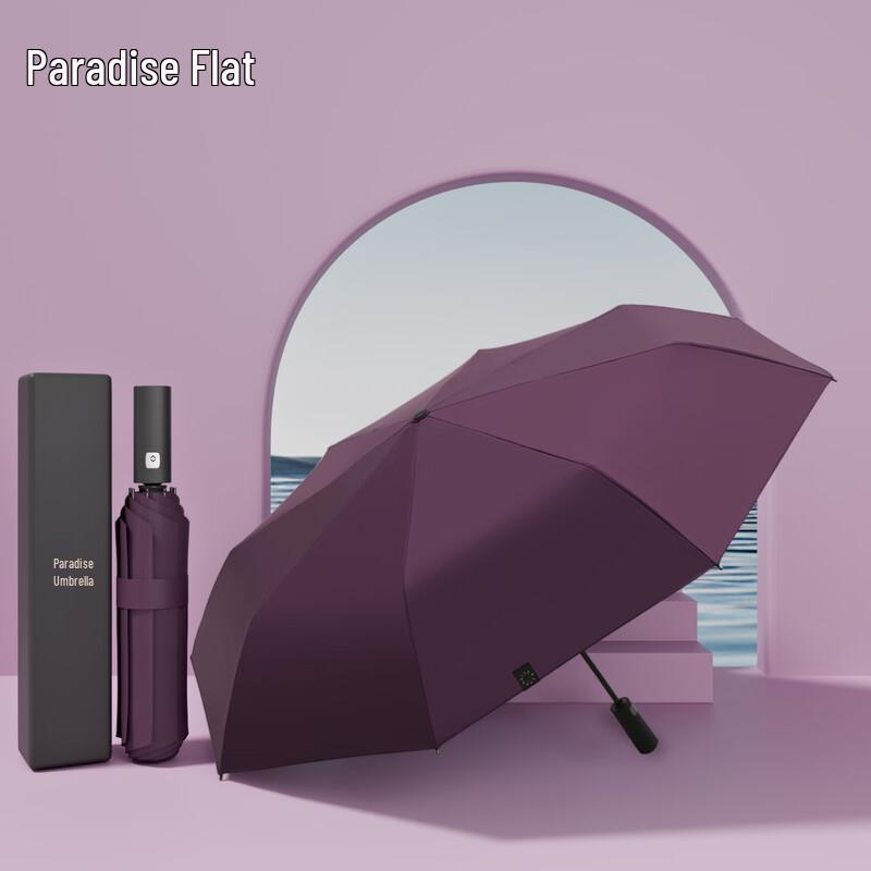 Heaven Umbrella Automatic 8-Rib UV Sun/Rain Umbrella