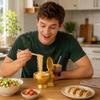 Nowy Zestaw Miseczek do Makaronu Ramen - Zabawny Design Toalety na Prezenty i do Domu