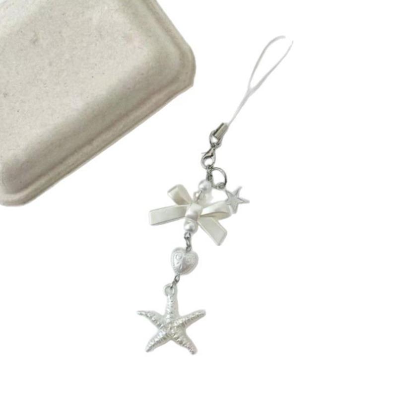 Moderner Herz Handykettenanhänger Kreuz Engelsflügel Schlüsselanhänger Charm Anhänger Für Enthusiasten