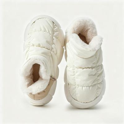 Winter Shoes for Women  Keep Warm Fur Female Snow Boots Trendy Outside High Heels Light Woman Ankle Boot Botas Femininas