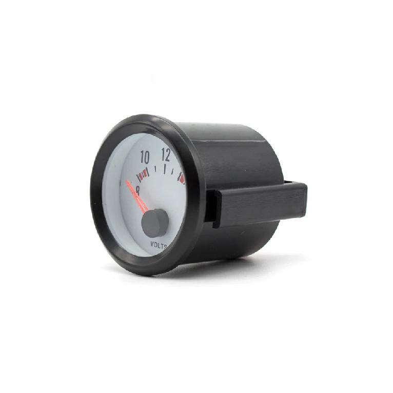 52mm Auto Car Refitting Volt Gauge 8~16V Blue LED Light 12V Battery Voltage Instrument Meter