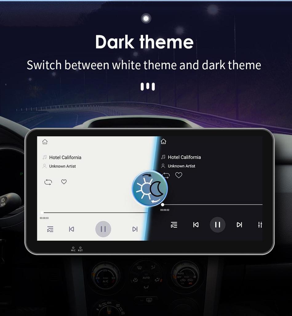 10.33-inch Android Navigation System with GPS, Bluetooth, and Wireless CarPlay for 2012-2016 Kia CEED