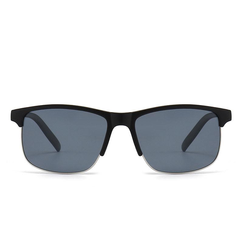 Half Frame Polarized Sunglasses UV400 Anti Glare Outdoor Cycling Riding Glasses Fashion Driving Eyeglasses