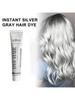1Pc Instant Silver Gray Dye Hair With 100ml Durable And Easy To Clean No Harm To Hair Natural Color